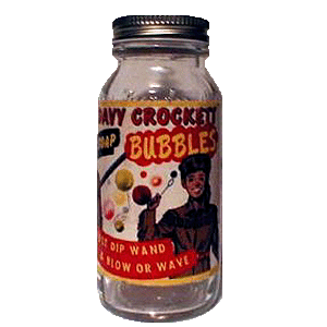 Davy Crockett bubbles