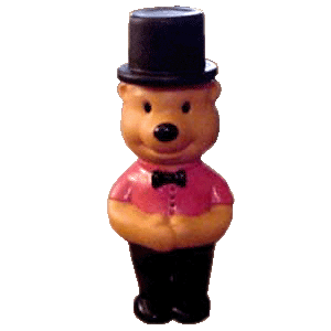 Bear with top hat